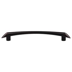 Top Knobs [TK784TB] Die Cast Zinc Cabinet Pull Handle - Edgewater Series - Oversized - Tuscan Bronze Finish - 6 5/16&quot; C/C - 7 15/16&quot; L