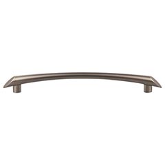 Top Knobs [TK785BSN] Die Cast Zinc Cabinet Pull Handle - Edgewater Series - Oversized - Brushed Satin Nickel Finish - 7 9/16&quot; C/C - 9 3/16&quot; L