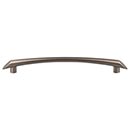 Top Knobs [TK785BSN] Die Cast Zinc Cabinet Pull Handle - Edgewater Series - Oversized - Brushed Satin Nickel Finish - 7 9/16" C/C - 9 3/16" L