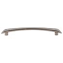 Top Knobs [TK785PN] Die Cast Zinc Cabinet Pull Handle - Edgewater Series - Oversized - Polished Nickel Finish - 7 9/16" C/C - 9 3/16" L
