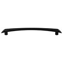 Top Knobs [TK786BLK] Die Cast Zinc Cabinet Pull Handle - Edgewater Series - Oversized - Flat Black Finish - 9" C/C - 10 3/4" L