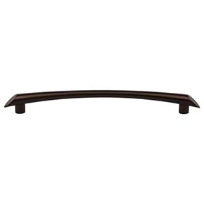 Top Knobs [TK786ORB] Die Cast Zinc Cabinet Pull Handle - Edgewater Series - Oversized - Oil Rubbed Bronze Finish - 9" C/C - 10 3/4" L