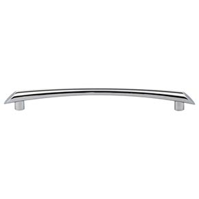 Top Knobs [TK786PC] Die Cast Zinc Cabinet Pull Handle - Edgewater Series - Oversized - Polished Chrome Finish - 9" C/C - 10 3/4" L