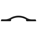 Top Knobs [TK753BLK] Die Cast Zinc Cabinet Pull Handle - Somerdale Series - Standard Size - Flat Black Finish - 3 3/4&quot; C/C - 7 3/4&quot; L