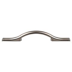 Top Knobs [TK753BSN] Die Cast Zinc Cabinet Pull Handle - Somerdale Series - Standard Size - Brushed Satin Nickel Finish - 3 3/4&quot; C/C - 7 3/4&quot; L