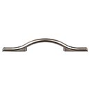 Top Knobs [TK753BSN] Die Cast Zinc Cabinet Pull Handle - Somerdale Series - Standard Size - Brushed Satin Nickel Finish - 3 3/4" C/C - 7 3/4" L