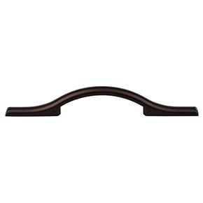 Top Knobs [TK753ORB] Die Cast Zinc Cabinet Pull Handle - Somerdale Series - Standard Size - Oil Rubbed Bronze Finish - 3 3/4" C/C - 7 3/4" L