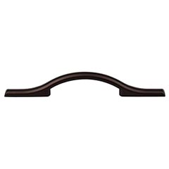 Top Knobs [TK753ORB] Die Cast Zinc Cabinet Pull Handle - Somerdale Series - Standard Size - Oil Rubbed Bronze Finish - 3 3/4" C/C - 7 3/4" L
