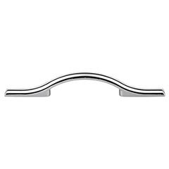 Top Knobs [TK753PC] Die Cast Zinc Cabinet Pull Handle - Somerdale Series - Standard Size - Polished Chrome Finish - 3 3/4" C/C - 7 3/4" L
