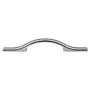 Top Knobs [TK753PC] Die Cast Zinc Cabinet Pull Handle - Somerdale Series - Standard Size - Polished Chrome Finish - 3 3/4&quot; C/C - 7 3/4&quot; L