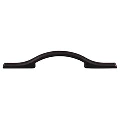 Top Knobs [TK753TB] Die Cast Zinc Cabinet Pull Handle - Somerdale Series - Standard Size - Tuscan Bronze Finish - 3 3/4&quot; C/C - 7 3/4&quot; L