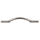 Top Knobs [TK754BSN] Die Cast Zinc Cabinet Pull Handle - Somerdale Series - Oversized - Brushed Satin Nickel Finish - 5 1/16" C/C - 9 1/16" L