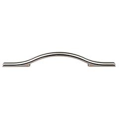 Top Knobs [TK754PN] Die Cast Zinc Cabinet Pull Handle - Somerdale Series - Oversized - Polished Nickel Finish - 5 1/16&quot; C/C - 9 1/16&quot; L