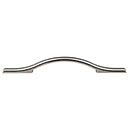 Top Knobs [TK754PN] Die Cast Zinc Cabinet Pull Handle - Somerdale Series - Oversized - Polished Nickel Finish - 5 1/16" C/C - 9 1/16" L