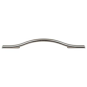 Top Knobs [TK755PN] Die Cast Zinc Cabinet Pull Handle - Somerdale Series - Oversized - Polished Nickel Finish - 6 5/16" C/C - 10 1/4" L