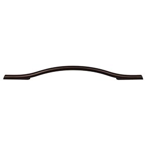 Top Knobs [TK756ORB] Die Cast Zinc Cabinet Pull Handle - Somerdale Series - Oversized - Oil Rubbed Bronze Finish - 7 9/16" C/C - 11 1/2" L