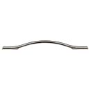 Top Knobs [TK756PN] Die Cast Zinc Cabinet Pull Handle - Somerdale Series - Oversized - Polished Nickel Finish - 7 9/16" C/C - 11 1/2" L