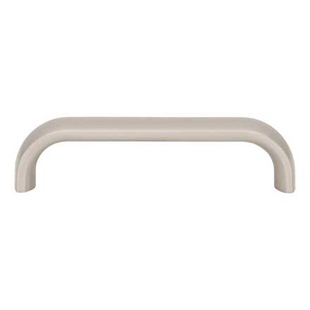 Top Knobs [TK3342BSN] Die Cast Zinc Cabinet Pull Handle - Brockwell Series - Standard Size - Brushed Satin Nickel Finish - 3 3/4" C/C - 4 1/8" L