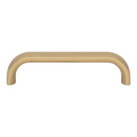 Top Knobs [TK3342HB] Die Cast Zinc Cabinet Pull Handle - Brockwell Series - Standard Size - Honey Bronze Finish - 3 3/4" C/C - 4 1/8" L