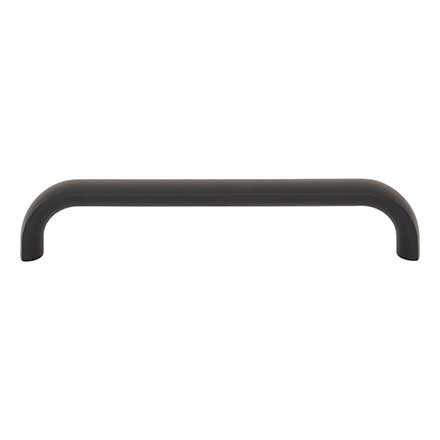 Top Knobs [TK3343BLK] Die Cast Zinc Cabinet Pull Handle - Brockwell Series - Oversized - Flat Black Finish - 5 1/16" C/C - 5 5/8" L