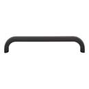 Top Knobs [TK3343BLK] Die Cast Zinc Cabinet Pull Handle - Brockwell Series - Oversized - Flat Black Finish - 5 1/16" C/C - 5 5/8" L