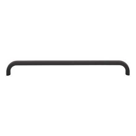 Top Knobs [TK3346BLK] Die Cast Zinc Cabinet Pull Handle - Brockwell Series - Oversized - Flat Black Finish - 8 13/16" C/C - 9 1/8" L