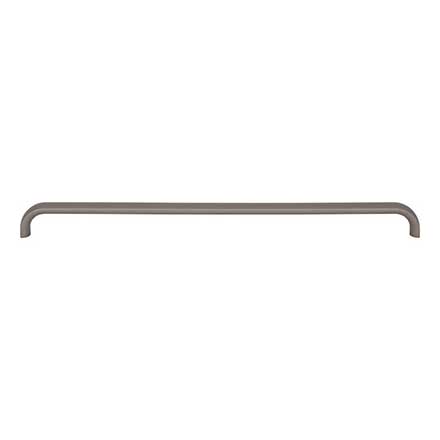 Top Knobs [TK3347AG] Die Cast Zinc Cabinet Pull Handle - Brockwell Series - Oversized - Ash Gray Finish - 12" C/C - 12 5/16" L