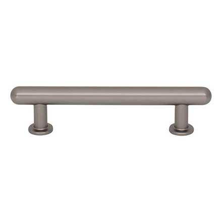 Top Knobs [TK3331AG] Die Cast Zinc Cabinet Pull Handle - Lambert Series - Standard Size - Ash Gray Finish - 3 3/4" C/C - 5 3/8" L
