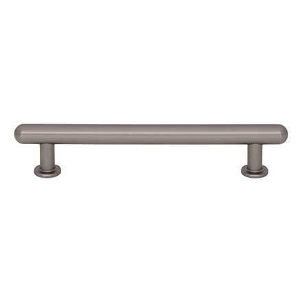 Top Knobs [TK3332AG] Die Cast Zinc Cabinet Pull Handle - Lambert Series - Oversized - Ash Gray Finish - 5 1/16" C/C - 6 11/16" L