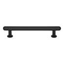 Top Knobs [TK3332BLK] Die Cast Zinc Cabinet Pull Handle - Lambert Series - Oversized - Flat Black Finish - 5 1/16" C/C - 6 11/16" L