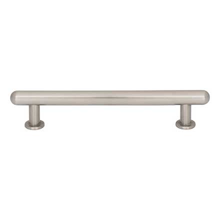 Top Knobs [TK3332BSN] Die Cast Zinc Cabinet Pull Handle - Lambert Series - Oversized - Brushed Satin Nickel Finish - 5 1/16" C/C - 6 11/16" L