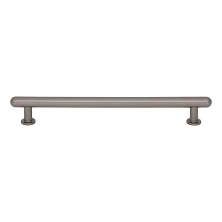 Top Knobs [TK3334AG] Die Cast Zinc Cabinet Pull Handle - Lambert Series - Oversized - Ash Gray Finish - 7 9/16" C/C - 9 3/16" L