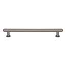 Top Knobs [TK3334AG] Die Cast Zinc Cabinet Pull Handle - Lambert Series - Oversized - Ash Gray Finish - 7 9/16" C/C - 9 3/16" L
