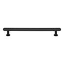 Top Knobs [TK3334BLK] Die Cast Zinc Cabinet Pull Handle - Lambert Series - Oversized - Flat Black Finish - 7 9/16" C/C - 9 3/16" L