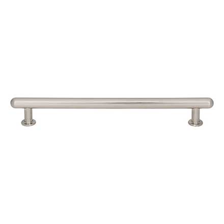 Top Knobs [TK3334BSN] Die Cast Zinc Cabinet Pull Handle - Lambert Series - Oversized - Brushed Satin Nickel Finish - 7 9/16" C/C - 9 3/16" L