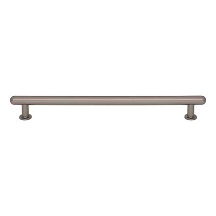 Top Knobs [TK3335AG] Die Cast Zinc Cabinet Pull Handle - Lambert Series - Oversized - Ash Gray Finish - 8 13/16" C/C - 10 7/16" L