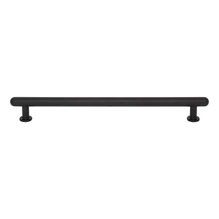 Top Knobs [TK3335BLK] Die Cast Zinc Cabinet Pull Handle - Lambert Series - Oversized - Flat Black Finish - 8 13/16" C/C - 10 7/16" L