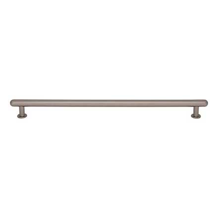 Top Knobs [TK3336AG] Die Cast Zinc Cabinet Pull Handle - Lambert Series - Oversized - Ash Gray Finish - 12" C/C - 13 5/8" L