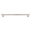 Top Knobs [TK3336BSN] Die Cast Zinc Cabinet Pull Handle - Lambert Series - Oversized - Brushed Satin Nickel Finish - 12" C/C - 13 5/8" L