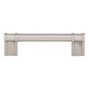 Top Knobs [TK3382BSN] Die Cast Zinc Cabinet Pull Handle - Newburn Series - Standard Size - Brushed Satin Nickel Finish - 3 3/4" C/C - 4 1/2" L