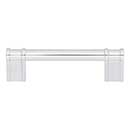 Top Knobs [TK3382PC] Die Cast Zinc Cabinet Pull Handle - Newburn Series - Standard Size - Polished Chrome Finish - 3 3/4" C/C - 4 1/2" L
