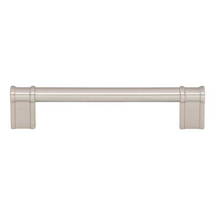 Top Knobs [TK3383BSN] Die Cast Zinc Cabinet Pull Handle - Newburn Series - Oversized - Brushed Satin Nickel Finish - 5 1/16" C/C - 5 3/4" L