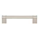 Top Knobs [TK3383BSN] Die Cast Zinc Cabinet Pull Handle - Newburn Series - Oversized - Brushed Satin Nickel Finish - 5 1/16" C/C - 5 3/4" L