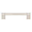 Top Knobs [TK3383PN] Die Cast Zinc Cabinet Pull Handle - Newburn Series - Oversized - Polished Nickel Finish - 5 1/16" C/C - 5 3/4" L