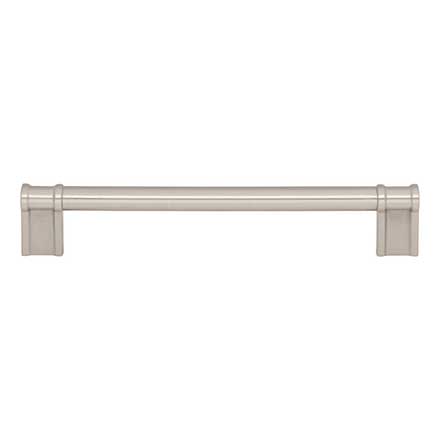 Top Knobs [TK3384BSN] Die Cast Zinc Cabinet Pull Handle - Newburn Series - Oversized - Brushed Satin Nickel Finish - 6 5/16" C/C - 7 1/16" L