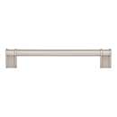 Top Knobs [TK3384BSN] Die Cast Zinc Cabinet Pull Handle - Newburn Series - Oversized - Brushed Satin Nickel Finish - 6 5/16" C/C - 7 1/16" L