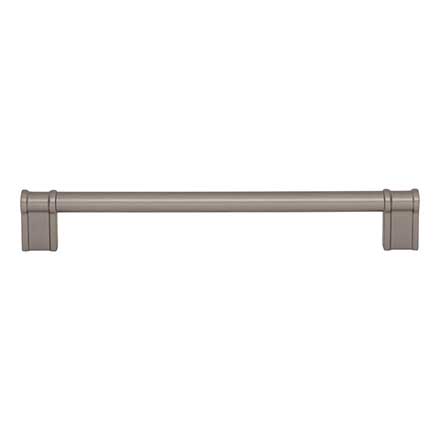 Top Knobs [TK3385AG] Die Cast Zinc Cabinet Pull Handle - Newburn Series - Oversized - Ash Gray Finish - 7 9/16" C/C - 8 5/16" L