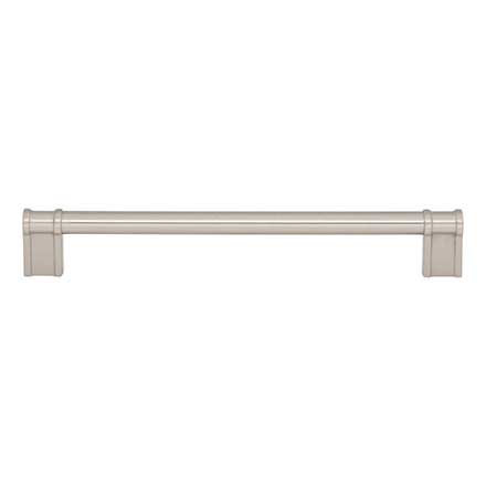Top Knobs [TK3385BSN] Die Cast Zinc Cabinet Pull Handle - Newburn Series - Oversized - Brushed Satin Nickel Finish - 7 9/16" C/C - 8 5/16" L