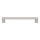 Top Knobs [TK3385BSN] Die Cast Zinc Cabinet Pull Handle - Newburn Series - Oversized - Brushed Satin Nickel Finish - 7 9/16" C/C - 8 5/16" L