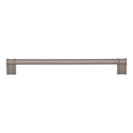 Top Knobs [TK3386AG] Die Cast Zinc Cabinet Pull Handle - Newburn Series - Oversized - Ash Gray Finish - 8 13/16" C/C - 9 9/16" L